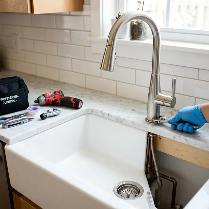 Professional faucet and sink repair and installation in Ramona, CA